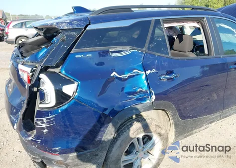 2022 GMC Terrain Awd Sle from USA, damaged, VIN 3GKALTEV2NL215637